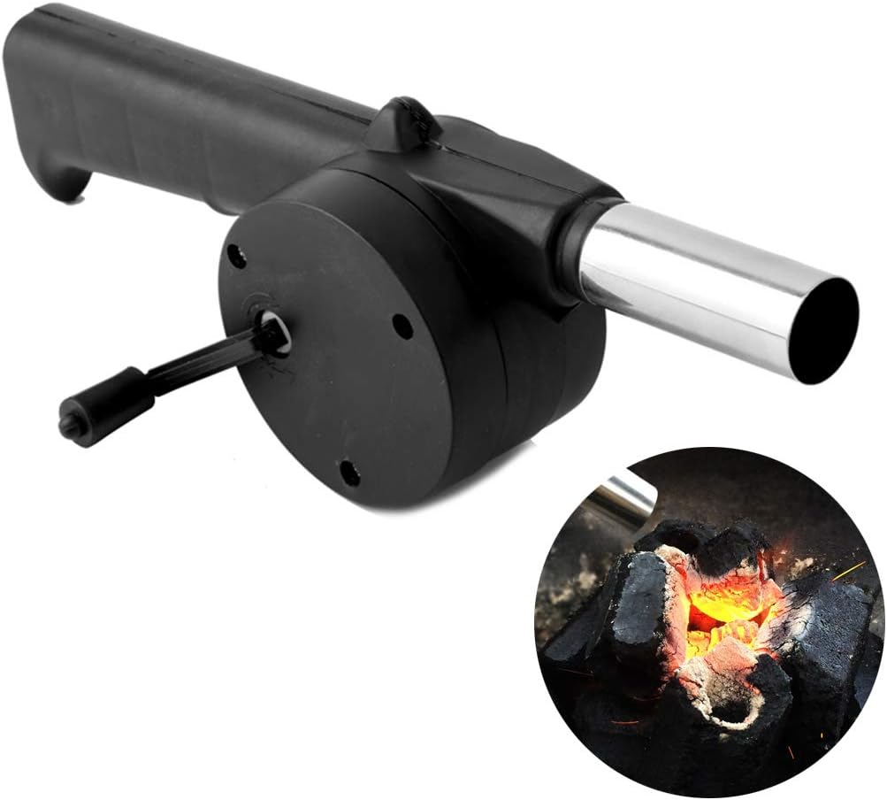 Outdoor Camping Misting Fan - Outdoor Cooking Barbecue Blower Portable Hand