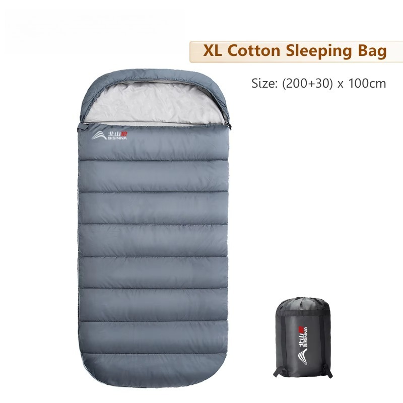 Outdoor Camping Winter - Oversized Winter Camping Sleeping Bag Lightweight