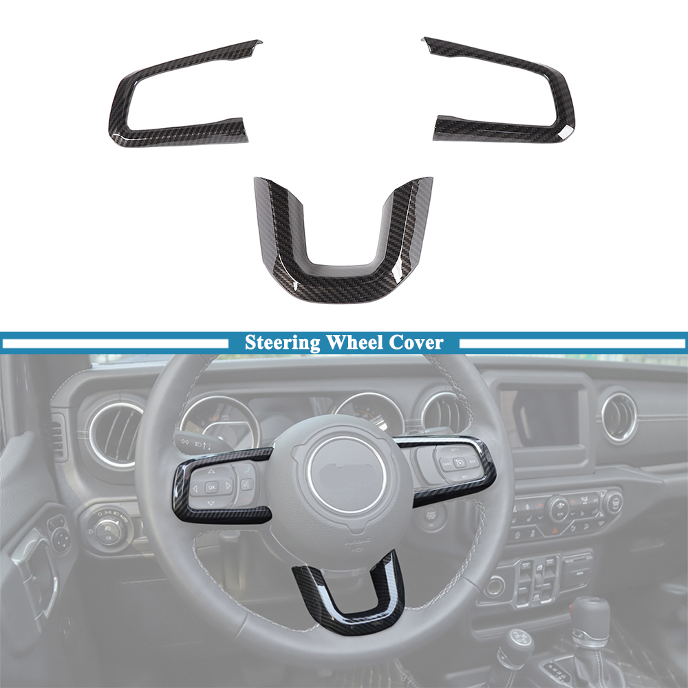 Outdoor Camping Jeep - Car Steering Wheel Central Decoration Cover