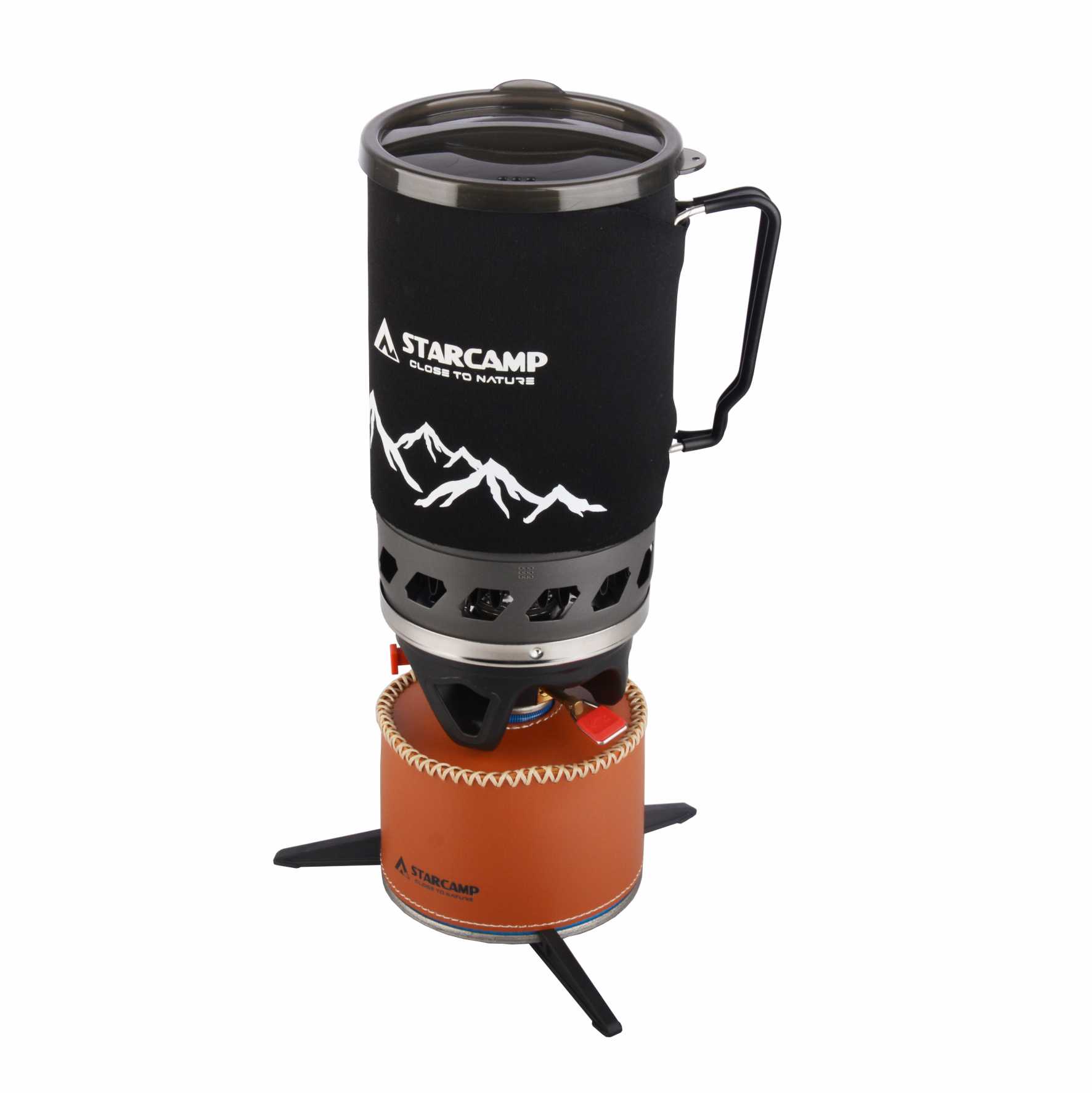 Outdoor Camping Heater For Tent - STARCAMP 1400ml Outdoor Fastboil Jet Cooker
