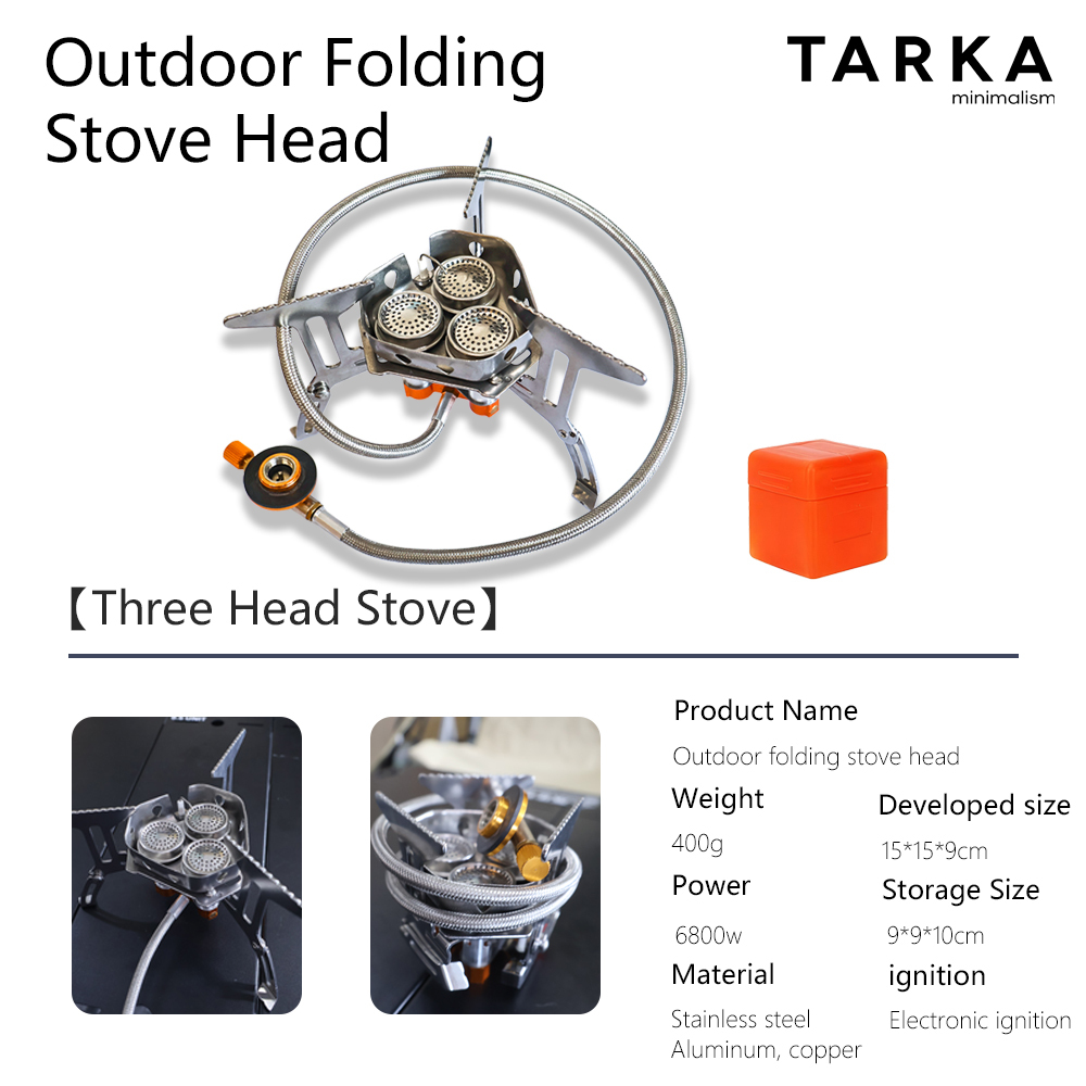 Outdoor Camping Heater For Tent - TARKA Camping Gas Stove 5800w 3