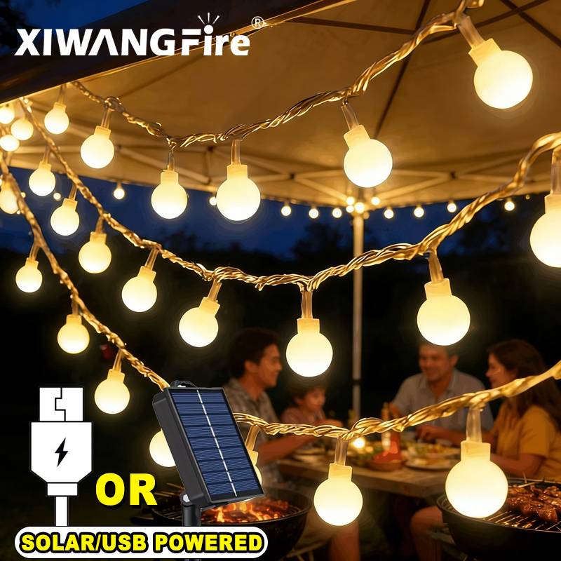 3-10M Solar/USB/Battery String - Outdoor Camping Tent Waterproof 评论和价格