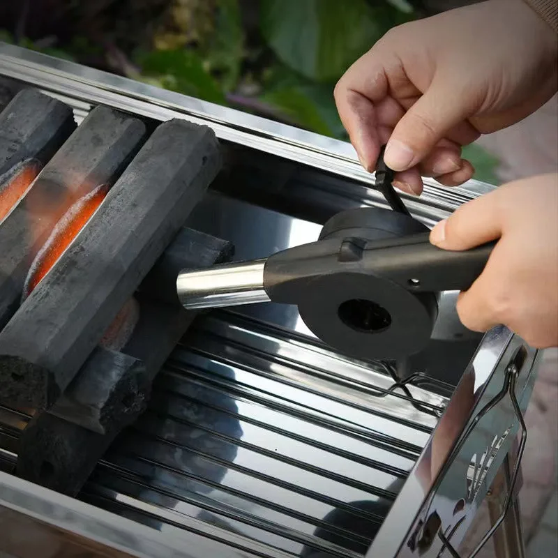 Outdoor Cooking Barbecue Blowe - Outdoor Camping Misting Fan 评论和价格