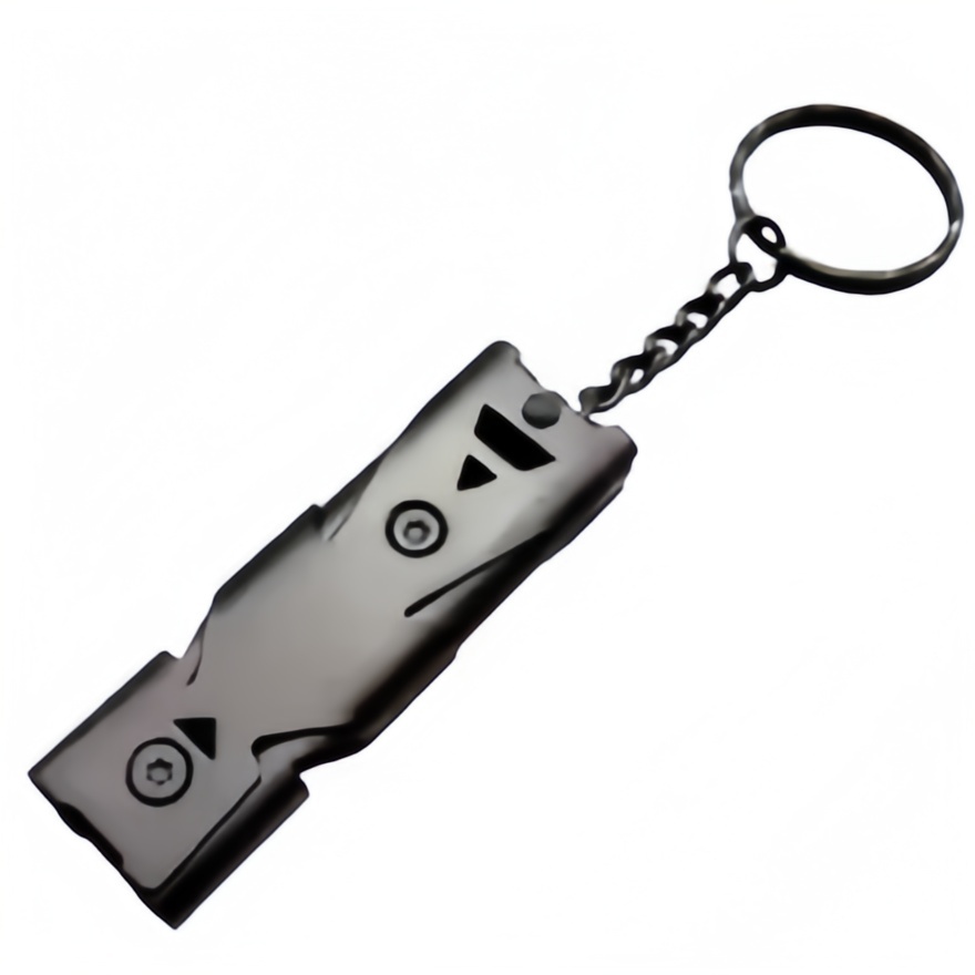 Survival Whistle Keychain–High - Outdoor Camping Youtube 评论和价格