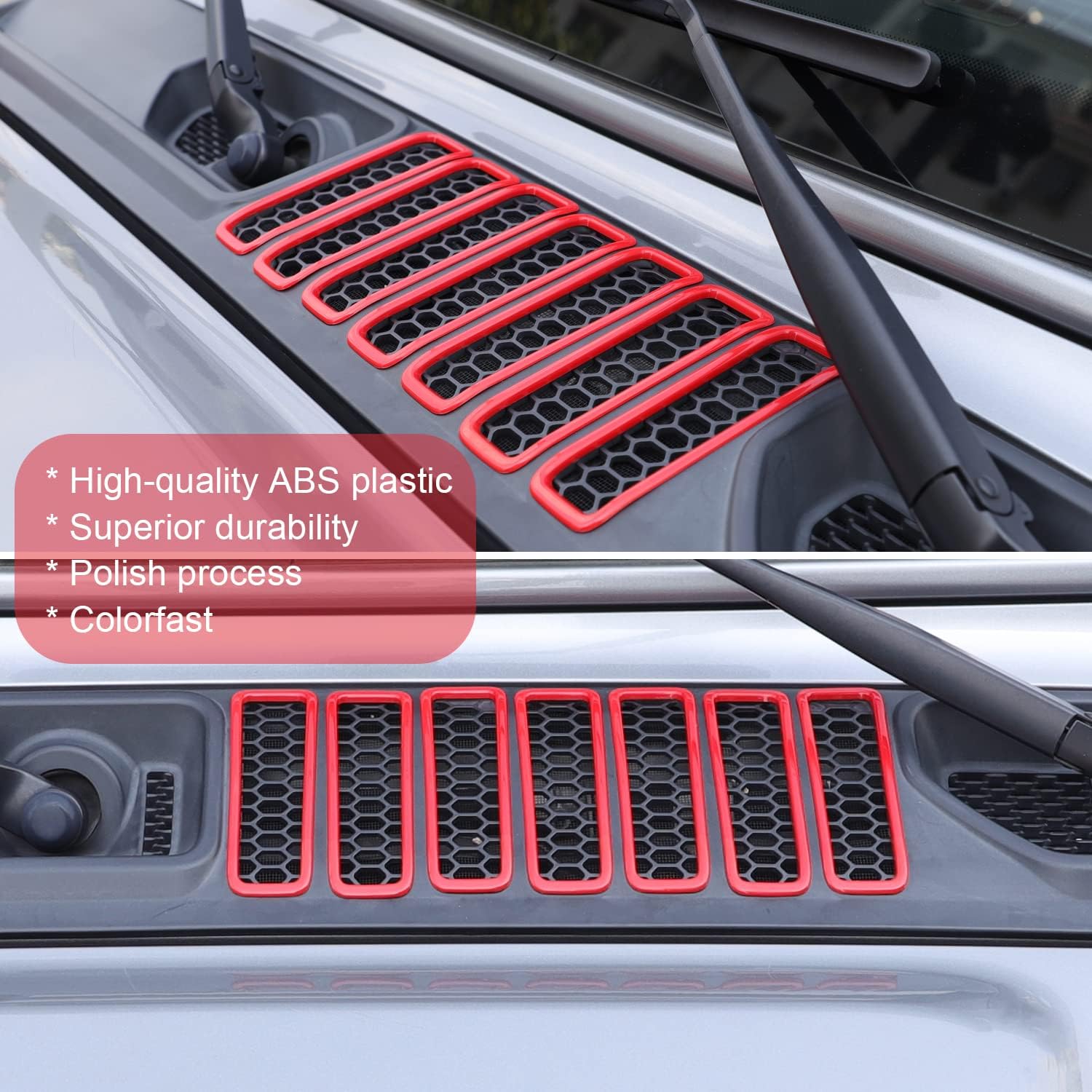 Hood Vents Engine Hood Hinge S - Outdoor Camping Jeep 评论和价格