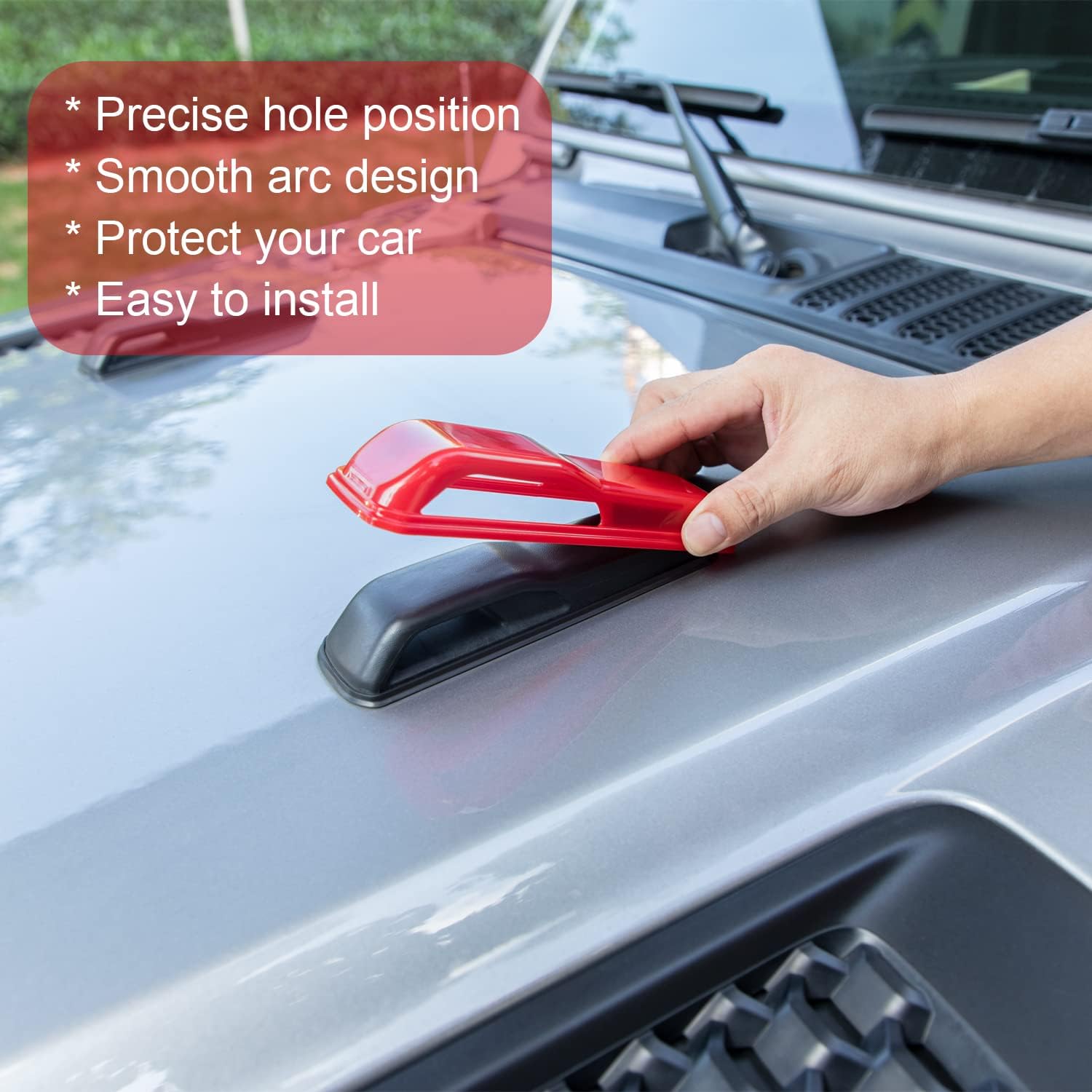 Hood Vents Engine Hood Hinge S - Outdoor Camping Jeep 评论和价格
