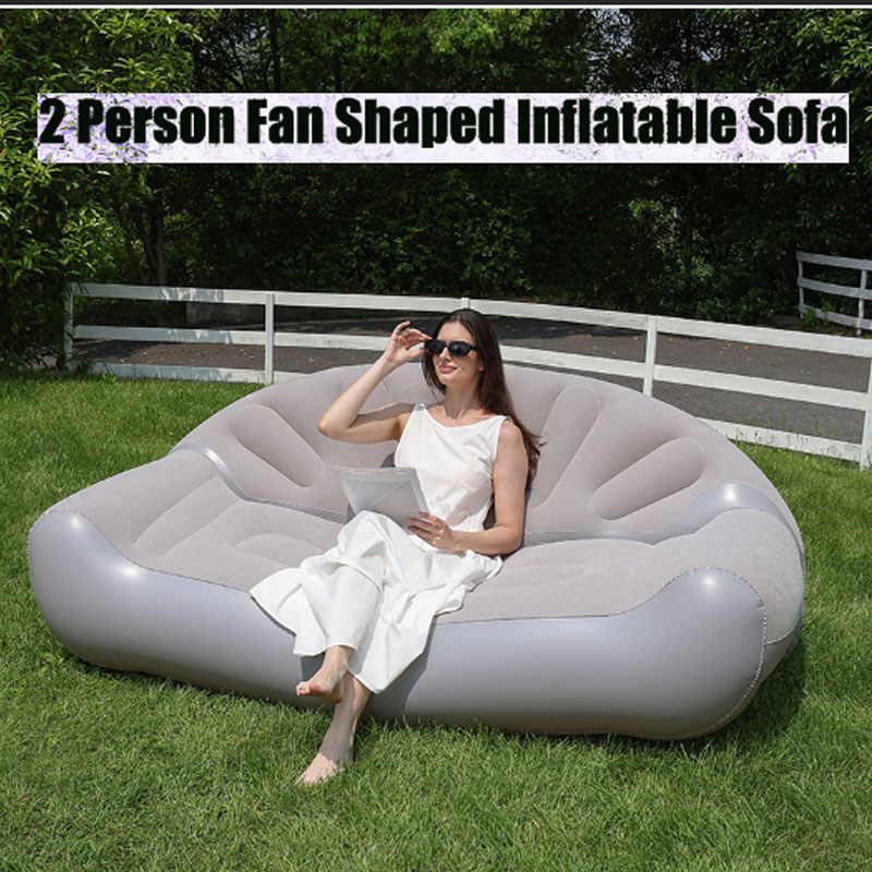 Fan Shaped Inflatable Sofa 2 P - Bed Outdoor Camping 评论和价格