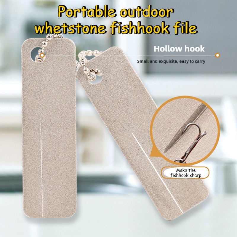 Portable Diamond Fishing Hook  - Outdoor Camping Knife 评论和价格