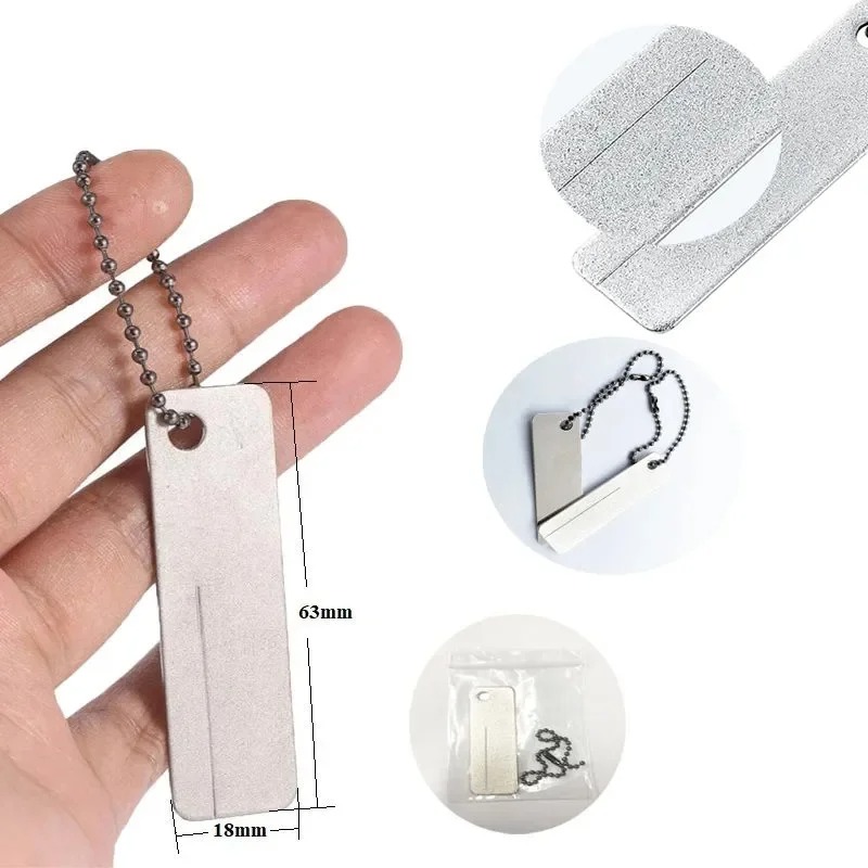 Portable Diamond Fishing Hook  - Outdoor Camping Knife 评论和价格