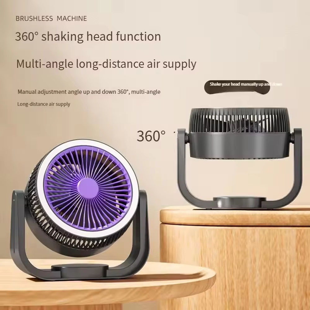 USB Rechargeable Portable Fan  - Outdoor Camping Misting Fan 评论和价格