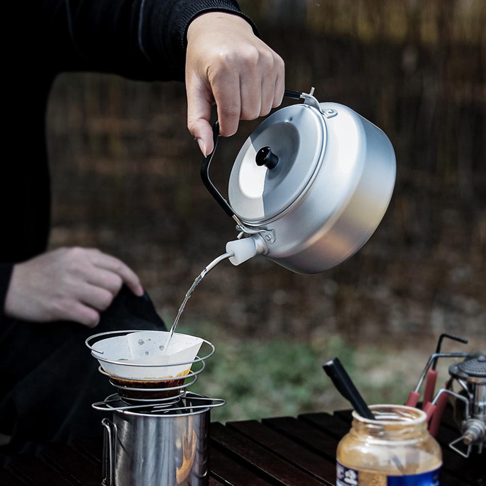 800ml Outdoor Portable Teapot  - Outdoor Camping Youtube 评论和价格