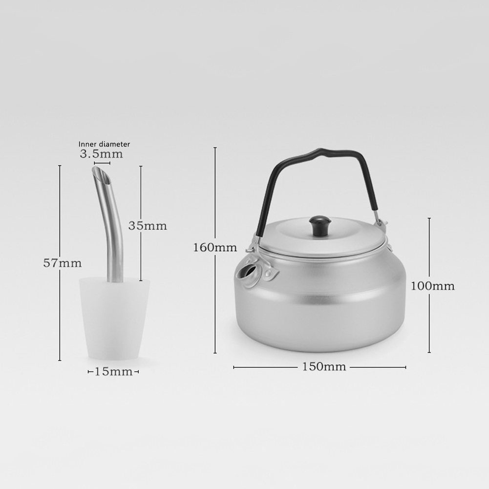 800ml Outdoor Portable Teapot  - Outdoor Camping Youtube 评论和价格