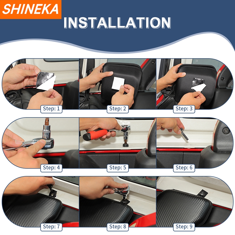 SHINEKA Stowing Tidying Fit fo - Outdoor Camping Jeep 评论和价格
