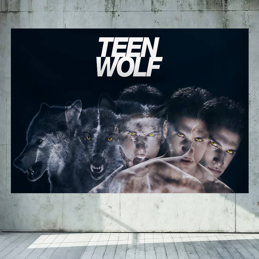 TV Show T-Teen W-Wolf  Flag De - Outdoor Camping Show 评论和价格