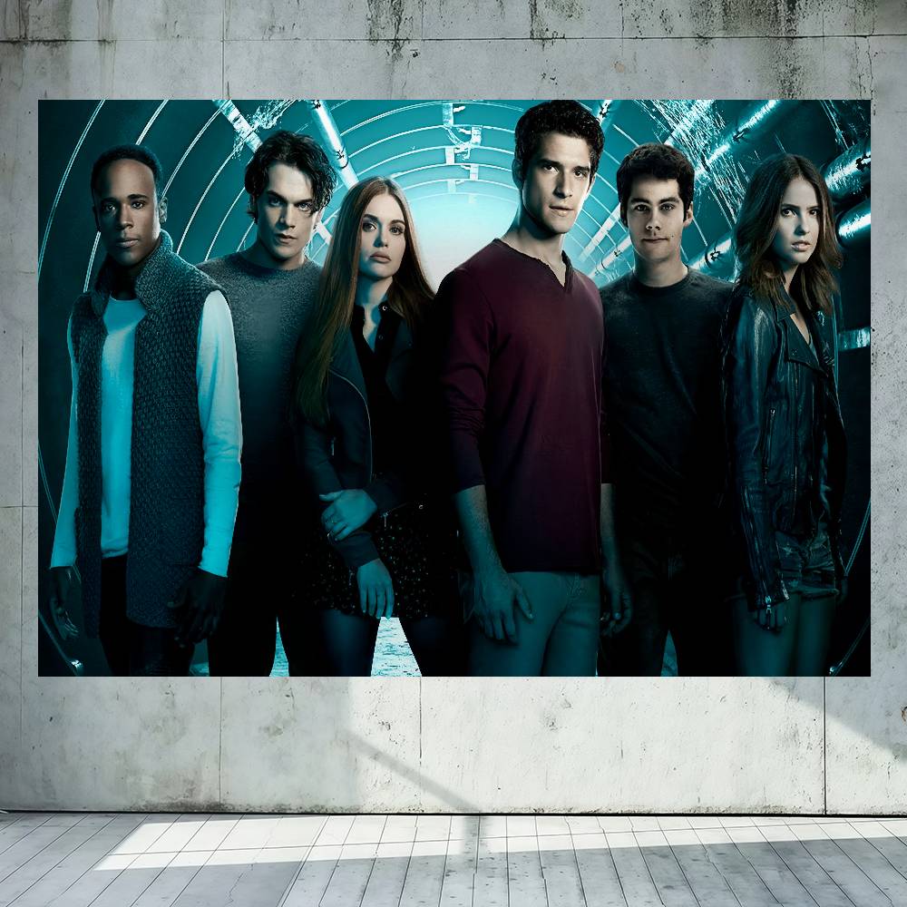 TV Show T-Teen W-Wolf  Flag De - Outdoor Camping Show 评论和价格