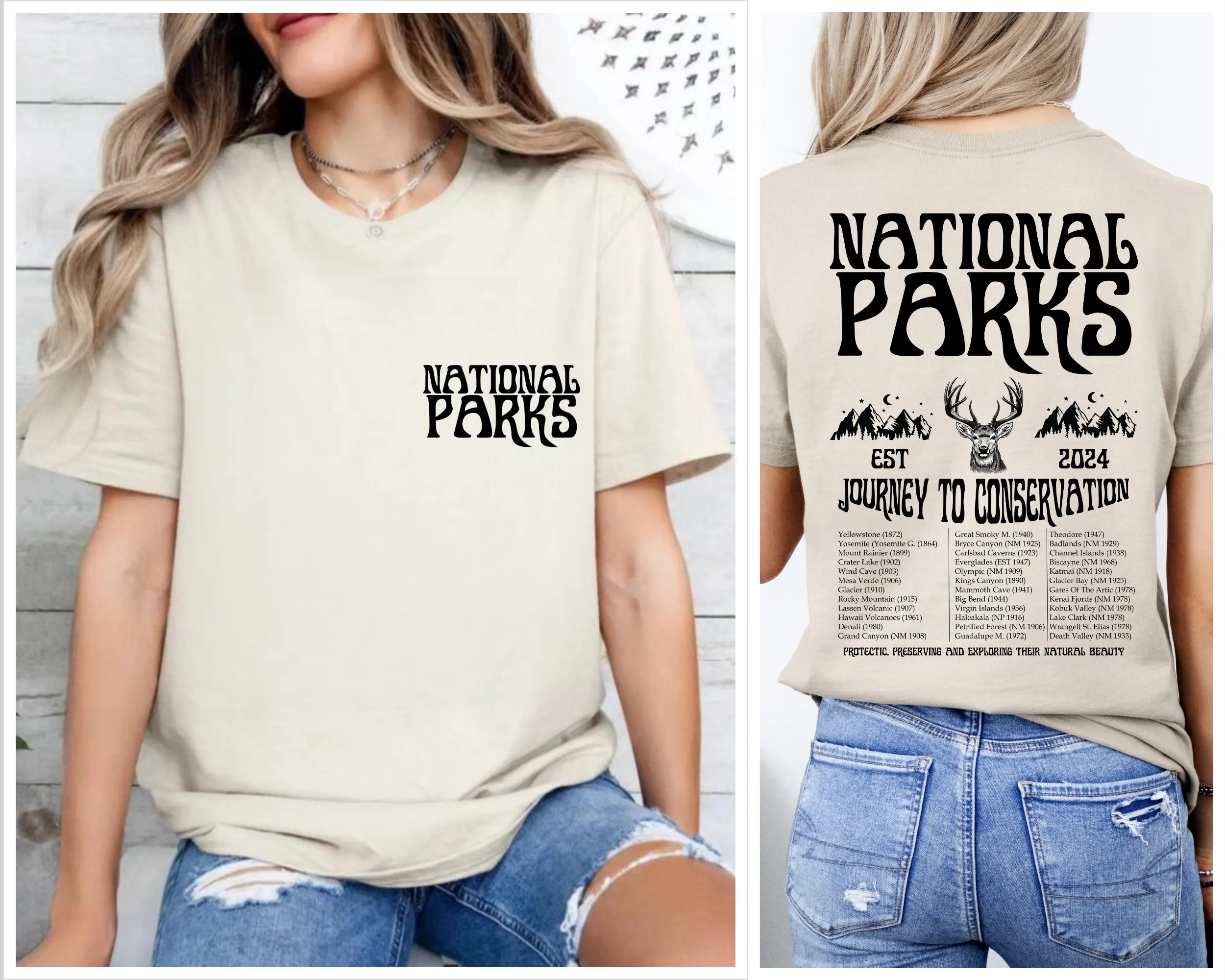 National Parks T Shirt Us Park - Outdoor Camping Yosemite 评论和价格