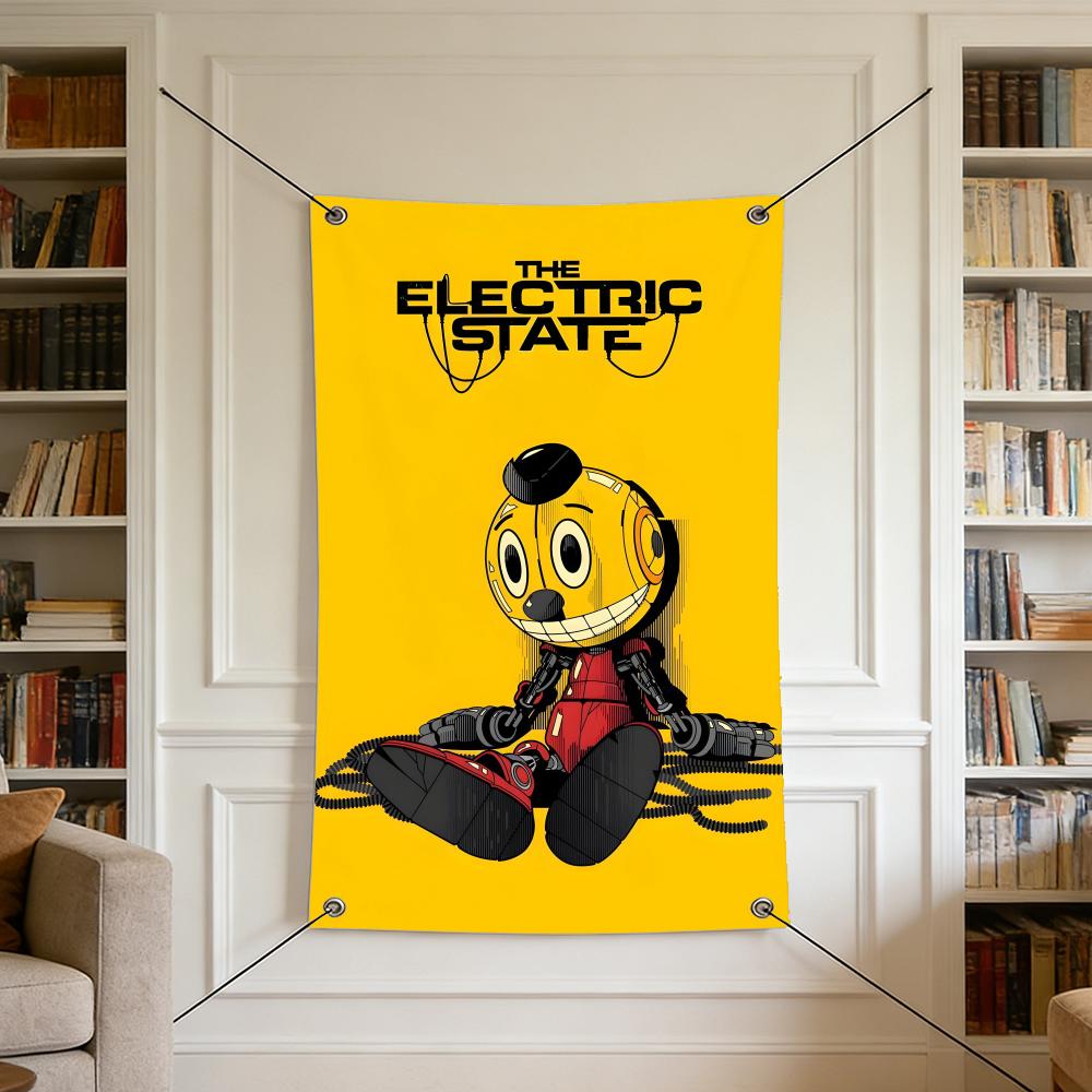Movie The Electric State Flags - Outdoor Camping Movies 评论和价格