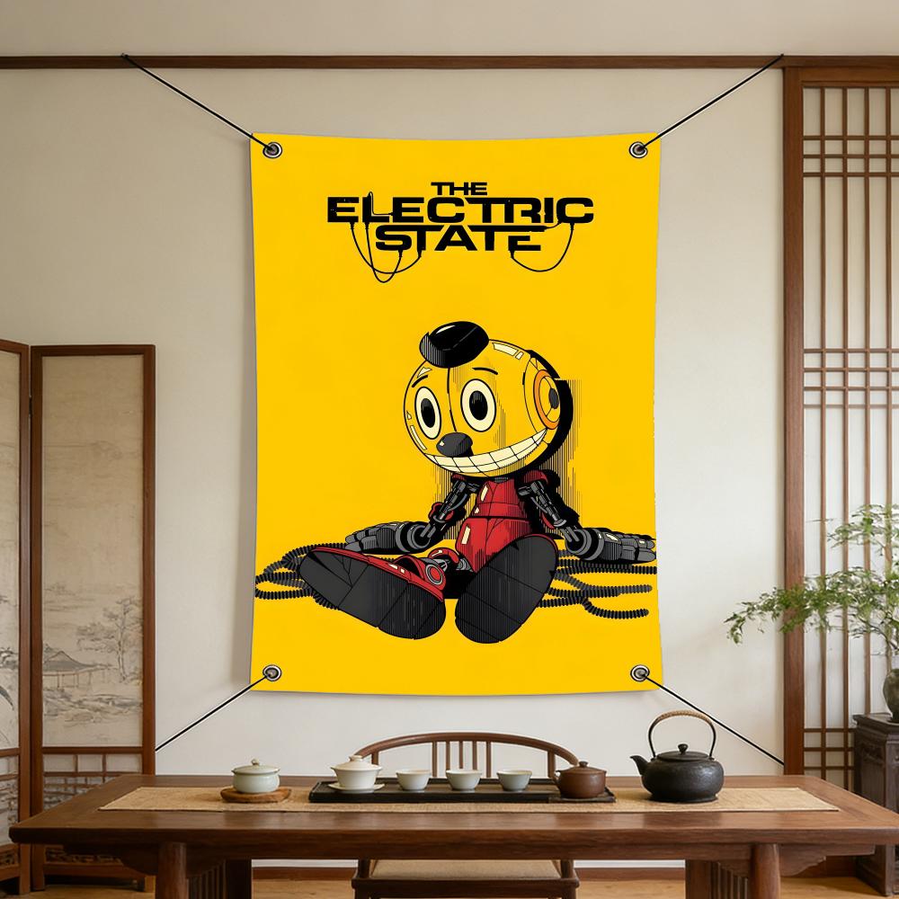 Movie The Electric State Flags - Outdoor Camping Movies 评论和价格