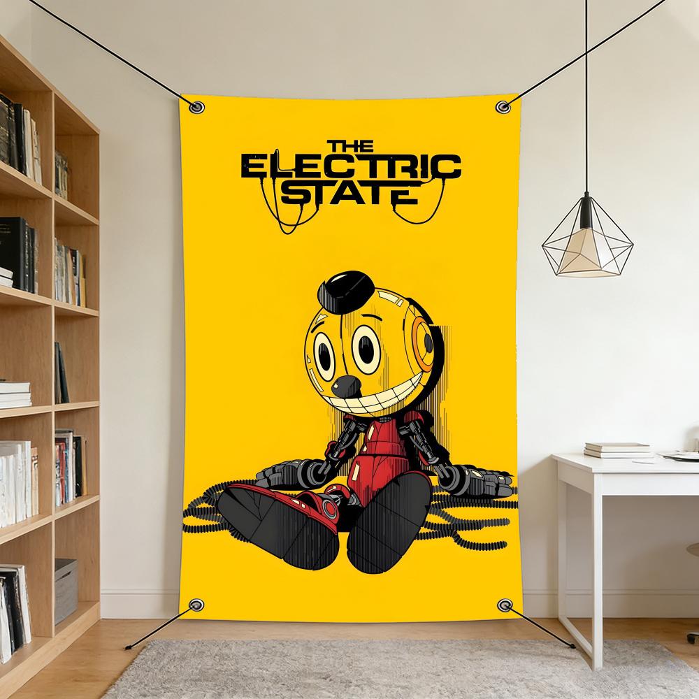 Movie The Electric State Flags - Outdoor Camping Movies 评论和价格