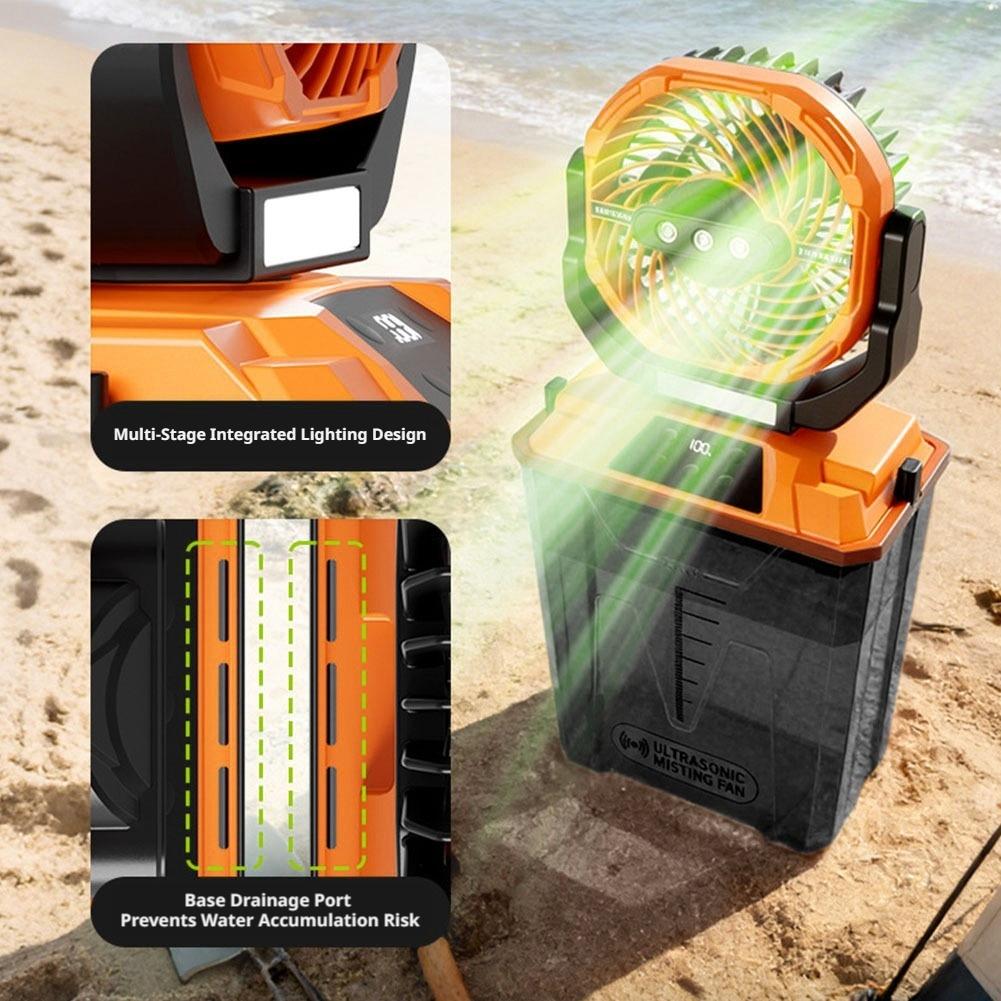 New Outdoor Misting Fan Campin - Outdoor Camping Misting Fan 评论和价格