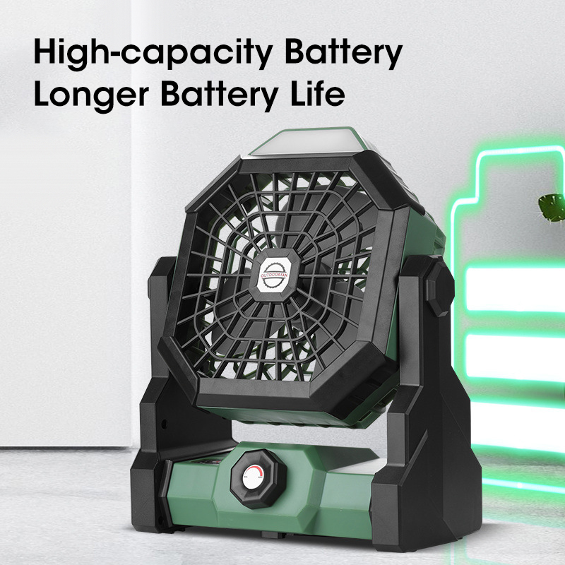 10000mAh Camping Fan with LED  - Outdoor Camping Misting Fan 评论和价格