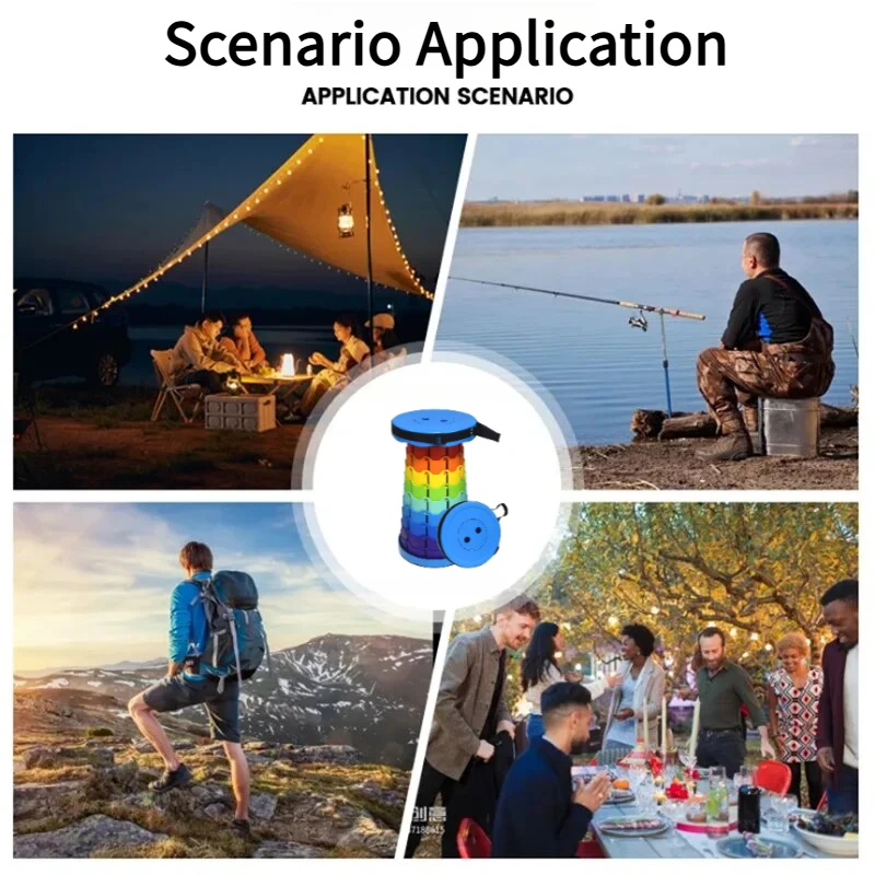 Rainbow Telescopic Camping Sto - Folding Chair 评论和价格