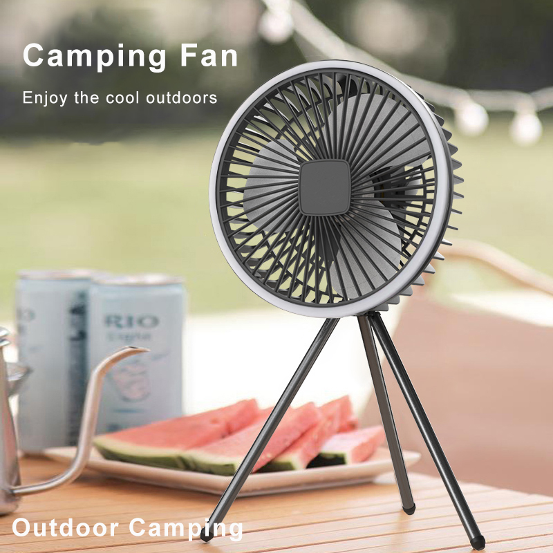 Portable Camping Fan 10000mAh  - Outdoor Camping Misting Fan 评论和价格