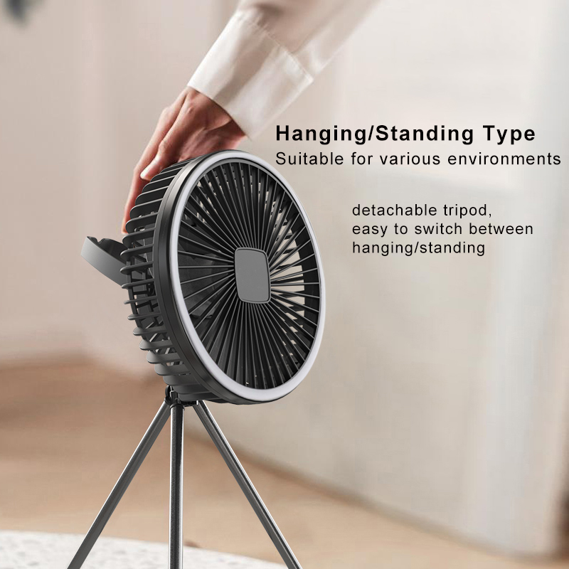 Portable Camping Fan 10000mAh  - Outdoor Camping Misting Fan 评论和价格