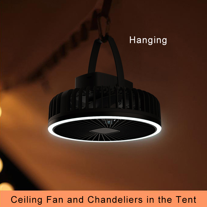 Portable Camping Fan 10000mAh  - Outdoor Camping Misting Fan 评论和价格