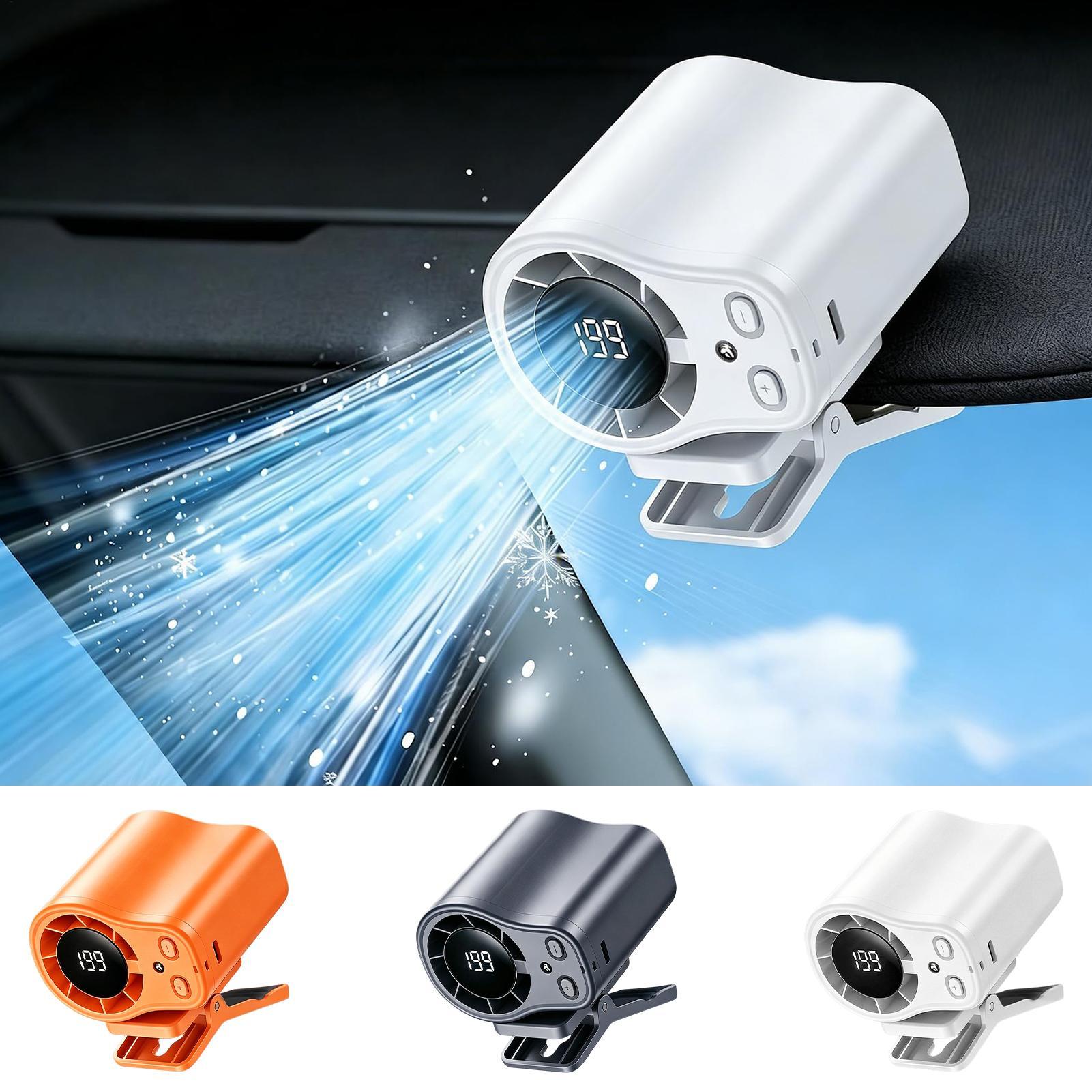 Semiconductor Cooling Car Fan  - Outdoor Camping Misting Fan 评论和价格
