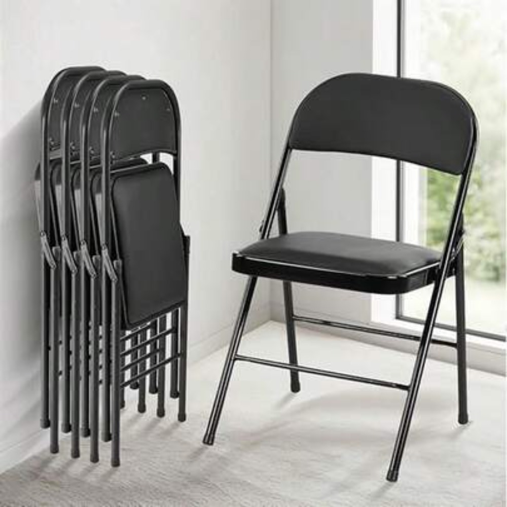 Folding Chair 4 Pack Leather P - Folding Chair 评论和价格