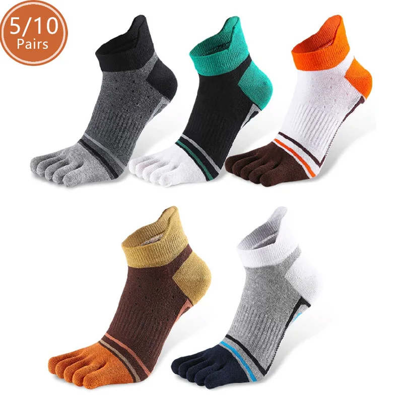 5/10 Pairs Man Ankle Five Fing - Outdoor Camping Show 评论和价格