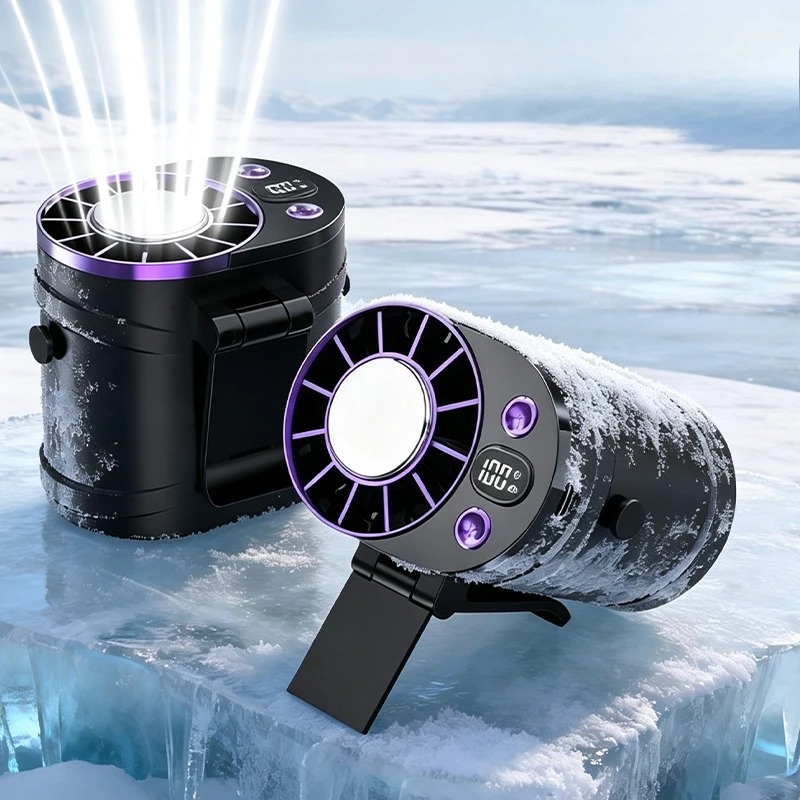 Rechargeable Portable Waist Fa - Outdoor Camping Misting Fan 评论和价格