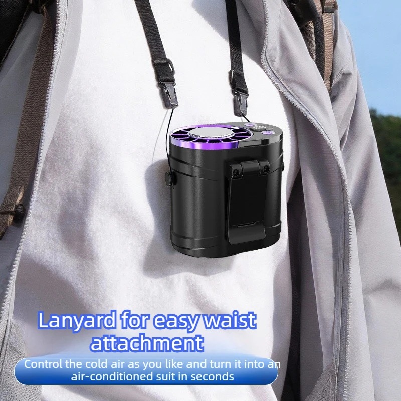 Rechargeable Portable Waist Fa - Outdoor Camping Misting Fan 评论和价格