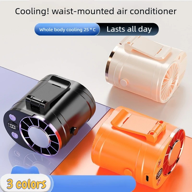 Rechargeable Portable Waist Fa - Outdoor Camping Misting Fan 评论和价格
