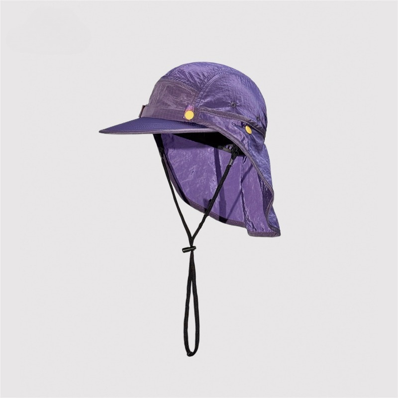 Japanese Detachable Shawl Suns - Camping Outdoor Quick Drying Sun Neck Protection Cap Hat 评论和价格
