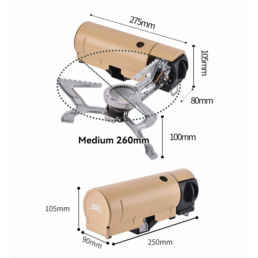 BRS-99 Camping Outdoor Portabl - Outdoor Camping Heater For Tent 评论和价格