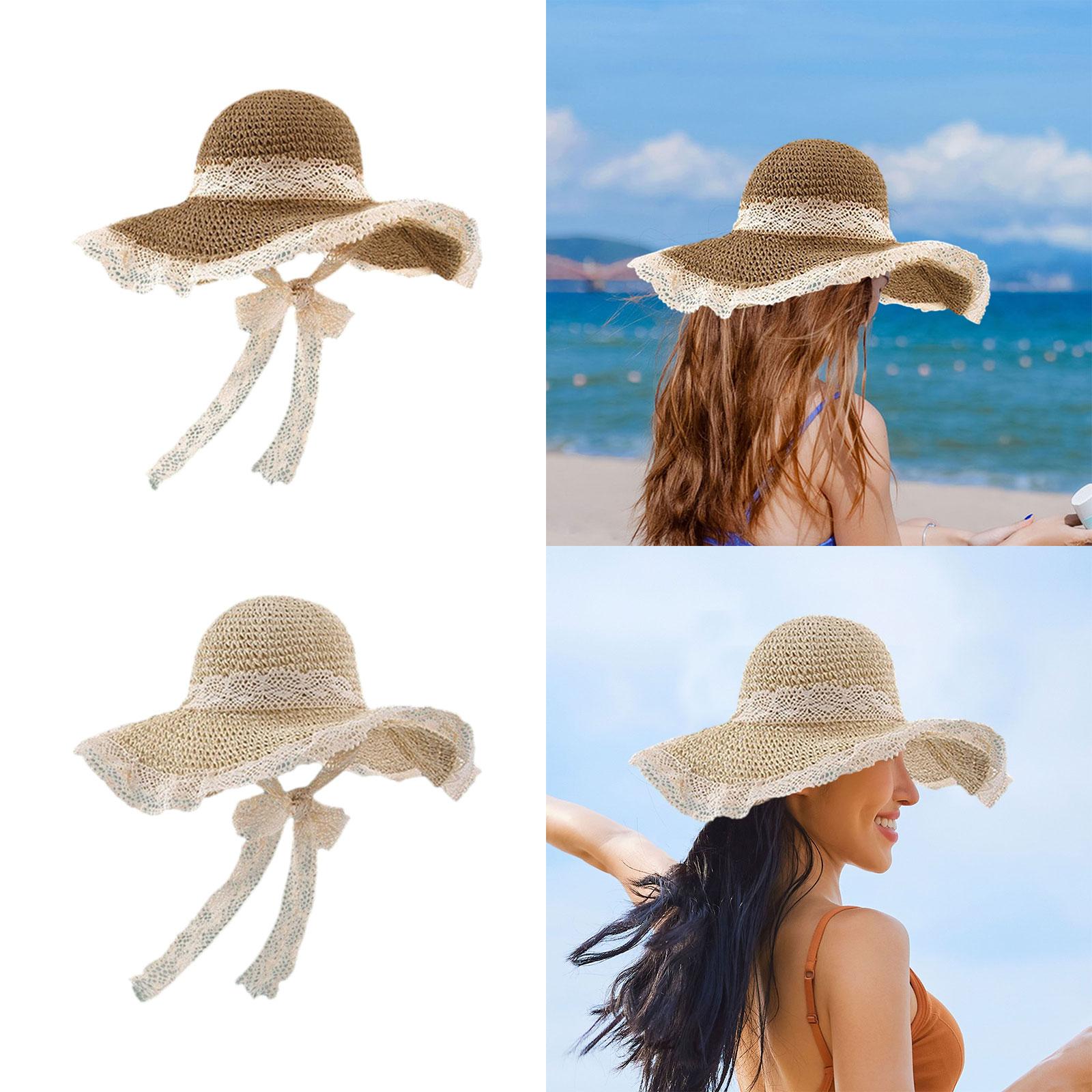 Lace Trim Brim Sun Hat Sun Pro - Outdoor Camping Show 评论和价格