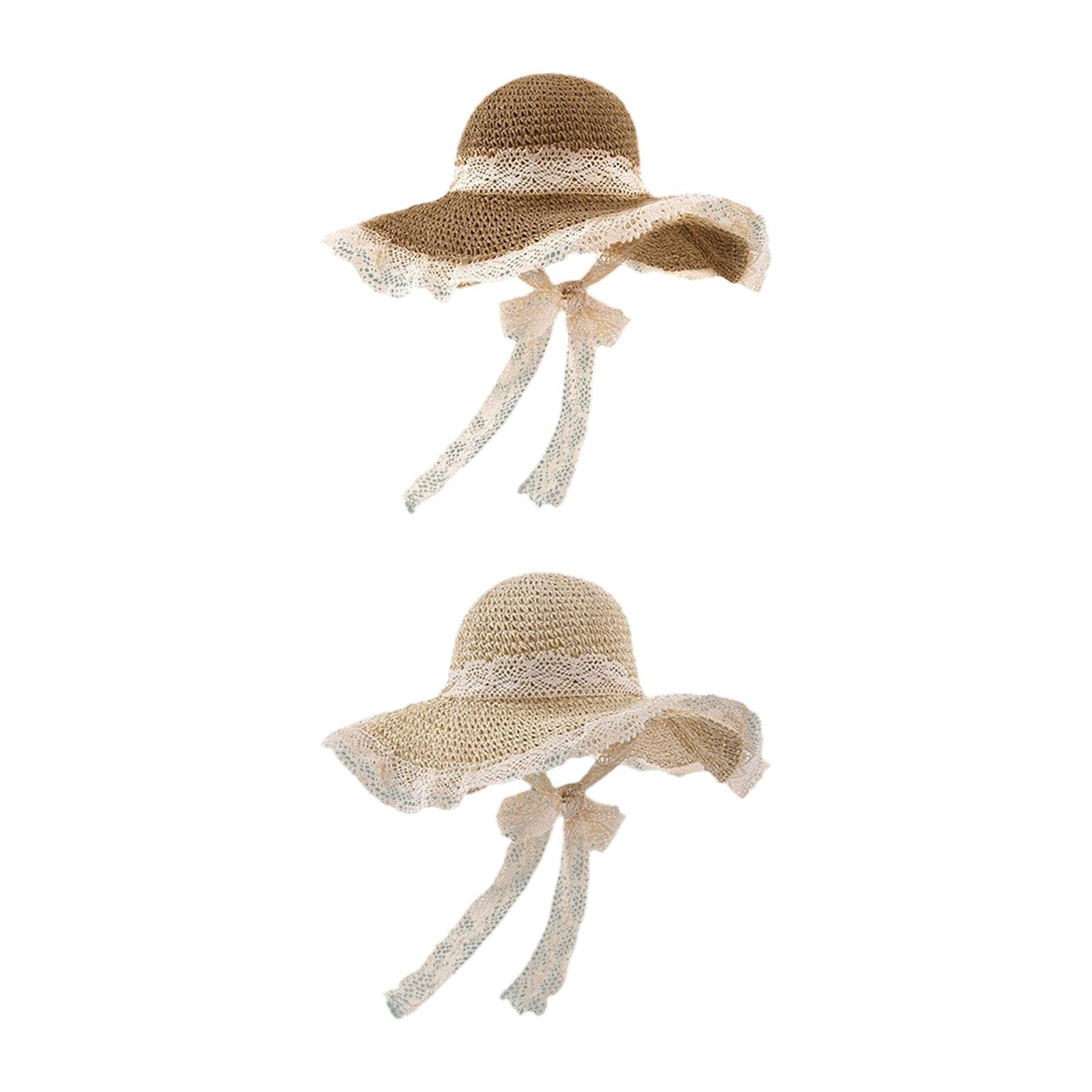 Lace Trim Brim Sun Hat Sun Pro - Outdoor Camping Show 评论和价格