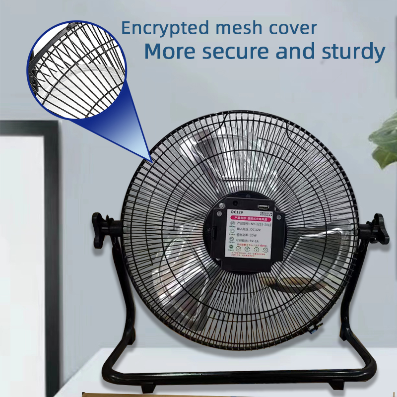 14 Inch Portable Solar Fan,Rec - Outdoor Camping Misting Fan 评论和价格