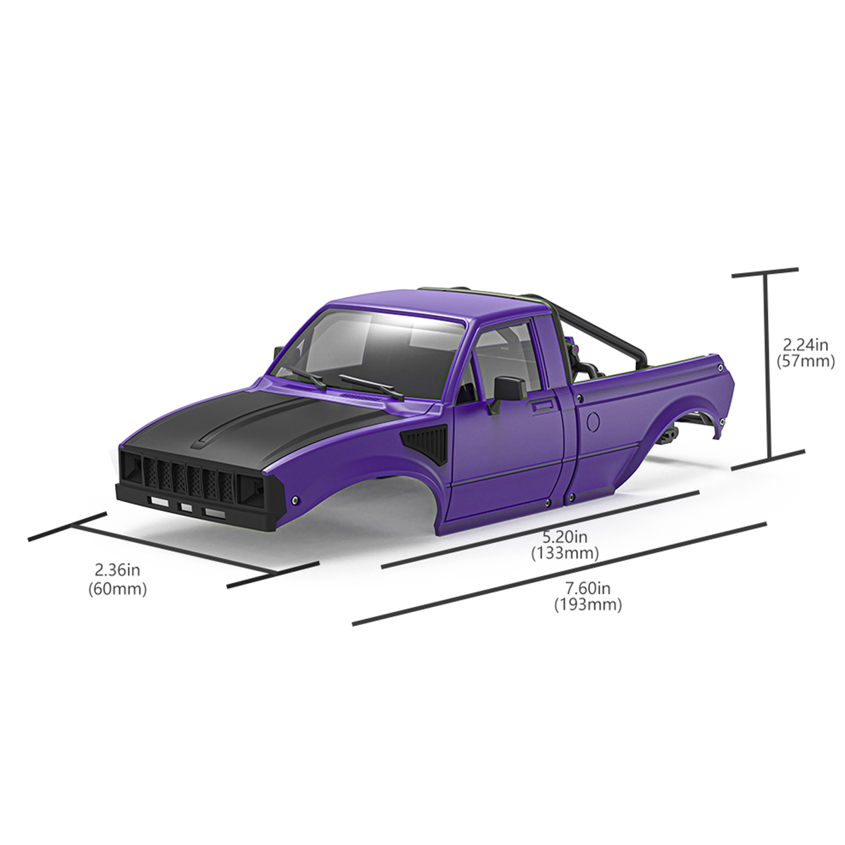 IR60-24 133mm Wheelbase Pickup - Outdoor Camping Jeep 评论和价格