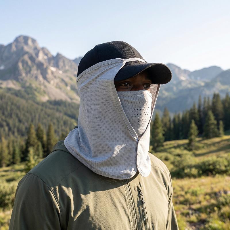 Outdoor Neck Protection Sun Ca - Camping Outdoor Quick Drying Sun Neck Protection Cap Hat 评论和价格