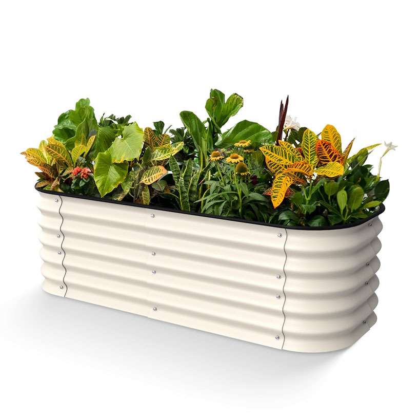 Garden Vegetable Bed Metal Pla - Bed Outdoor Camping 评论和价格