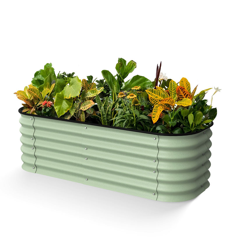 Garden Vegetable Bed Metal Pla - Bed Outdoor Camping 评论和价格