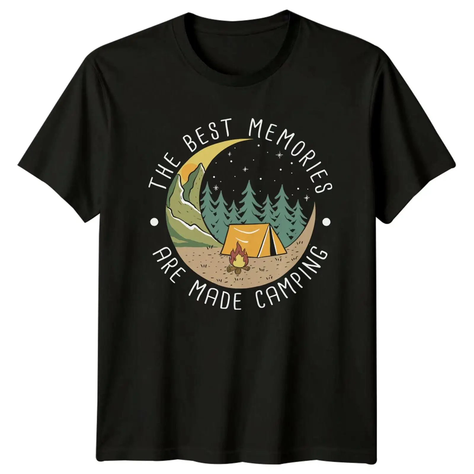 Best Memories Camping T Shirt  - Camping Zelt Outdoor 评论和价格