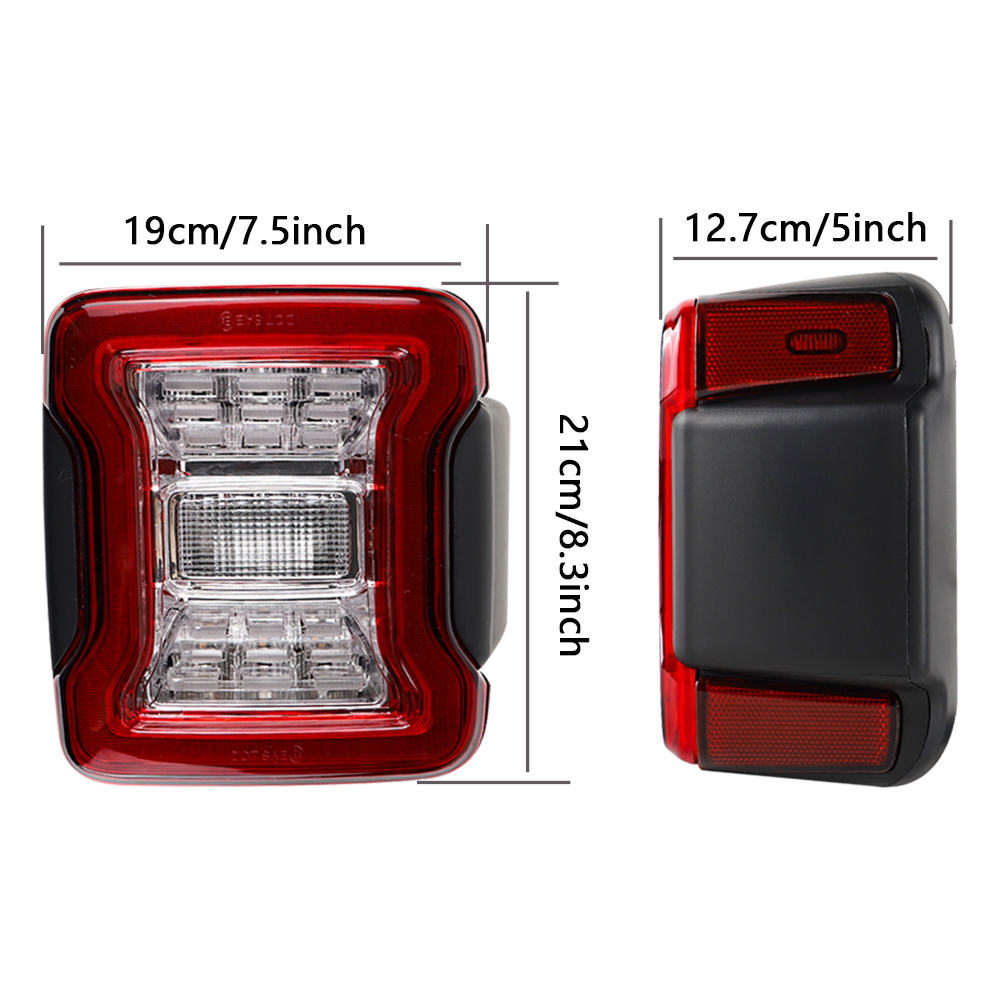 LED Tail Lights for Jeep Wrang - Outdoor Camping Jeep 评论和价格