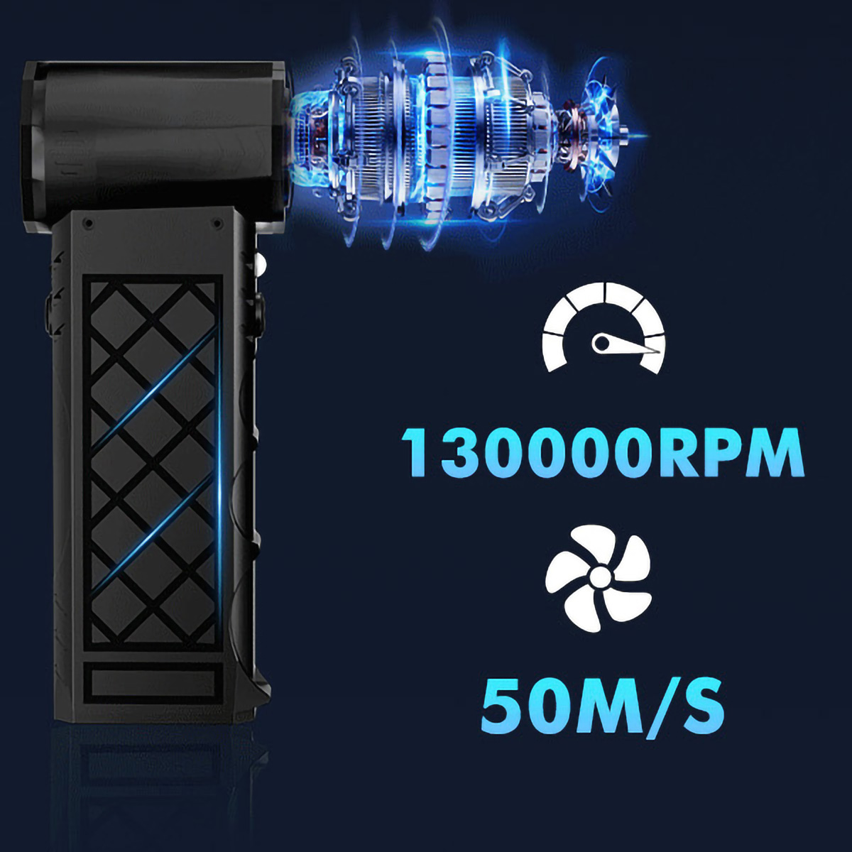 130000RPM High Speed Violent T - Outdoor Camping Misting Fan 评论和价格