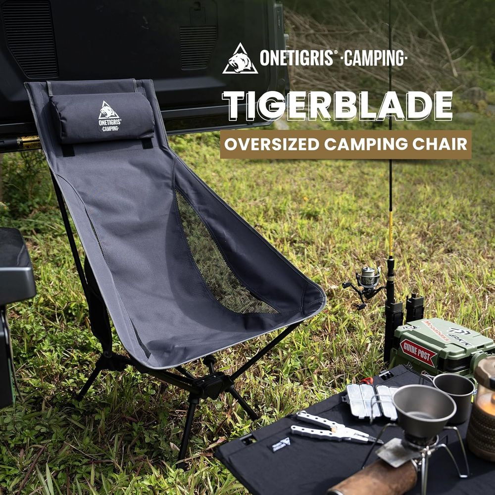 Tigerblade High Back Camping C - Folding Chair 评论和价格